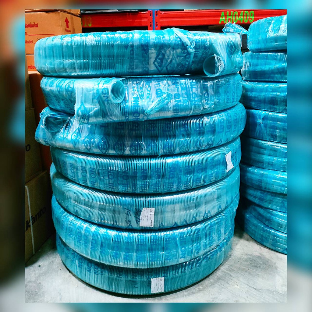 thai-pipe-ท่อดูดน้ำ-สายดูดน้ำ-ขนาด-11-4-นิ้ว-ยาว-20-เมตร-ใช้ดูดน้ำ-ส่งน้ำ-ท่อน้ำไทย-พีวีซี-สีฟ้าอ่อน-ไฮล่อน