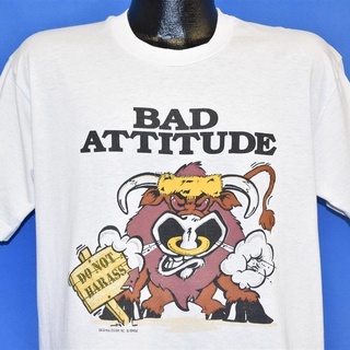 เสื้อยืดโอเวอร์ไซส์มาใหม่ เสื้อยืดลําลอง แขนสั้น คอกลม พิมพ์ลาย Four Season 90S Bad Attitude Angry Bull ใส่สบาย ขนาดใหญ่