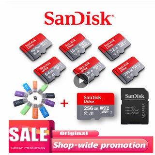 สินค้า Memory card 32GB/64GB/128GB/256GB class10 Free Card reader