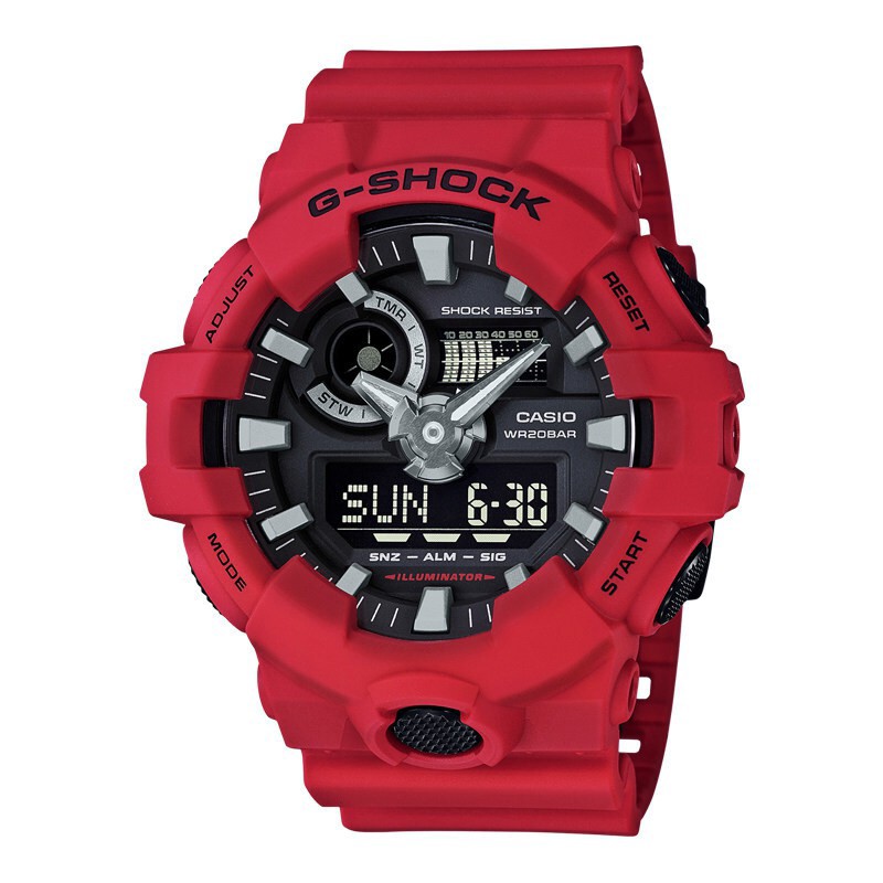 ขายลดราคา-casio-g-shock-ga-700-นาฬิกาข้อมือผู้ชายนาฬิกาสปอร์ตควอทซ์