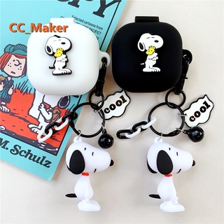 【In Stock】New Samsung Galaxy Buds Live Case Cartoon Snoopy Pendant Samsung Bluetooth Buds Live Headset Case Silicone Soft Shell Galaxy Buds Live Cover