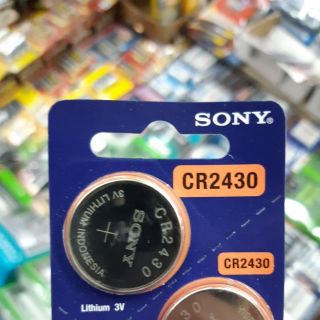 ราคาถ่านรีโมท CR2430 Sony, Panasonic, Energizer, Gp, Kodak, Philips, Murata, Renata, Vinnic, Mitsubishi, Toshiba 3V ของแท้