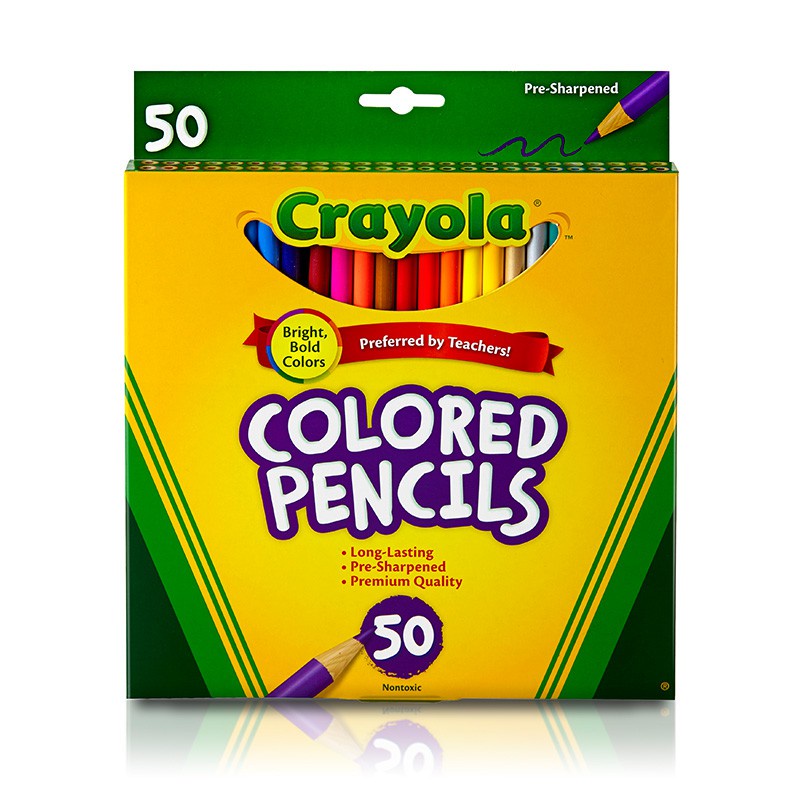 crayola-colored-pencils-เครโยล่า-สีไม้ไร้สารพิษ-50-สี