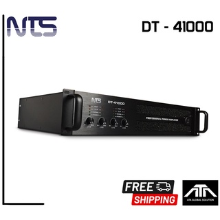 NTS DT-41000 เพาเวอร์แอมป์ 4CH เป็นเพาเวอร์ที่มี 4 ช่อง ขนาดความสูง 2U เป็นเครื่องขยายเสียง รูปแบบ CLASS D DT 41000
