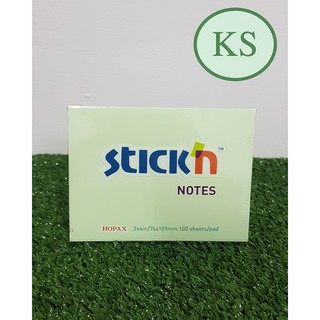 กระดาษโพสอิท STICKN ขนาด 3*4 สีเขียว