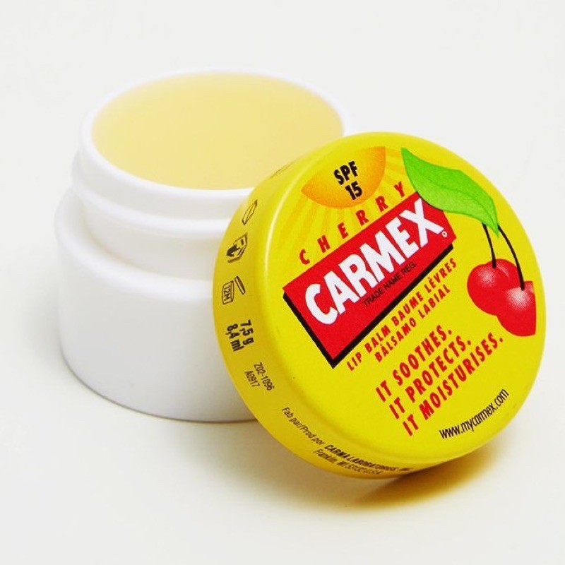 carmex-lip-balm-cherry-jar-7-5g-ของแท้100