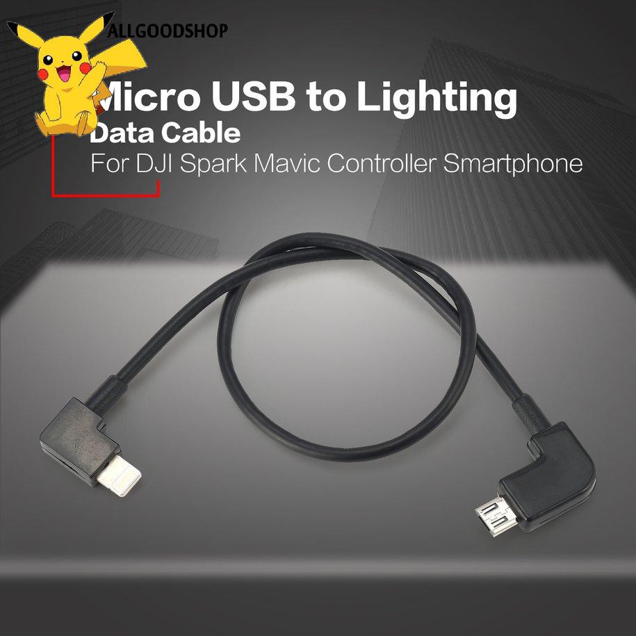 Dji spark 2024 cable for iphone