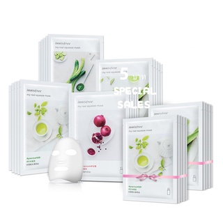 ภาพหน้าปกสินค้าพร้อมส่ง อินนิสฟรี มาส์กหน้า 18สูตร Innisfree My Real Squeeze Mask 20ml แผ่นมาส์กหน้า มาร์คหน้า มาร์กหน้า ที่เกี่ยวข้อง