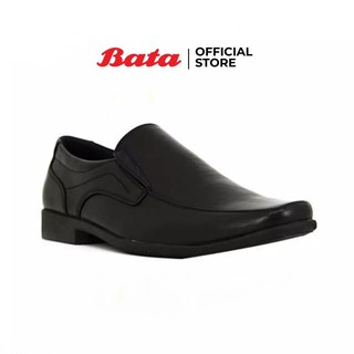 ภาพหน้าปกสินค้า*Best Seller* Bata MEN\'S DRESS รองเท้าลำลอง รองเท้าคัทชู CONTEMPORARY แบบสวม สีดำ รหัส 8516043 ที่เกี่ยวข้อง