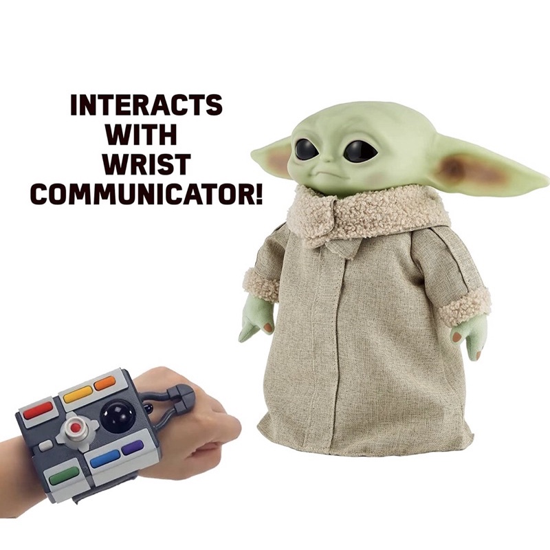 Baby yoda Star Wars Grogu, The 12in Plush Motion RC Toy from The