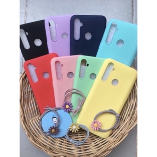 เคสRealme C3,5,5i,5s,6i สีพื้น พาสเทล เคสนิ่มพร้อมส่งทุกสี 🧸แถมฟรีสติกเกอร์ติดเคสทุกชิ้น