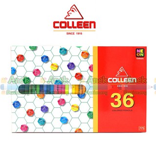 สีไม้ Colleen 36แท่ง36สี#775(แท่งเหลี่ยม)