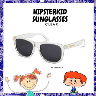 Hipsterkid แว่นกันแดดสำหรับเด็ก รุ่น Wayfarer Gold Limited สี Clear ไซด์ 0-2 และ 3-6 ขวบ