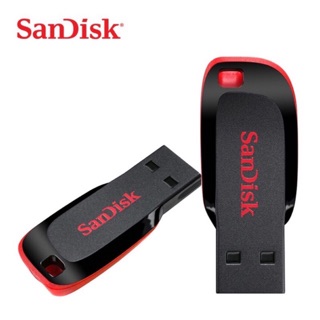 ภาพขนาดย่อของสินค้าSanDisk USB Flash Drive แฟลชไดรฟ์ usb2.0 CRUZER BLADE CZ50 16GB/32GB/64GB/ speed 150 MB/s Pendrive