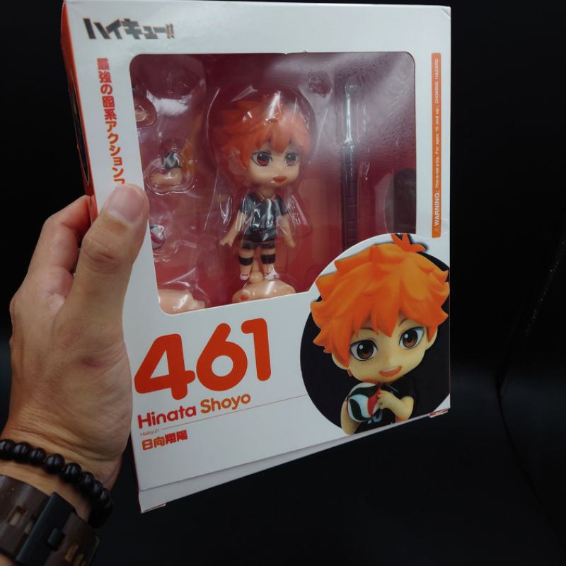 โมเดล-ไฮคิว-คู่ตบฟ้าประทาน-haikyu-nendoroid-461-china-version-hinata-shoyo-น่ารัก-เปลี่ยนหน้า-ท่าทางได้