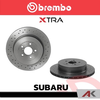 จานเบรก Brembo XTRA หลัง 316มิล SUBARU Impreza GD/GG 2002- เบรคเบรมโบ้ D09 7813 1X (ราคาต่อ 1 ข้าง)