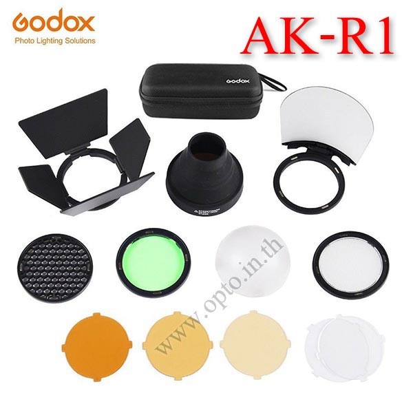 อุปกรณ์เสริมกล้อง AK-R1 Godox Accessory Kit Honeycomb Snoot Diffuser ...