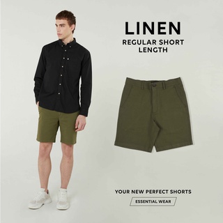 ภาพหน้าปกสินค้าTWENTYSECOND กางเกงขาสั้น เอวยางยืด รุ่น ลินิน - สีเขียว / Linen Regular Shorts - Olive ที่เกี่ยวข้อง