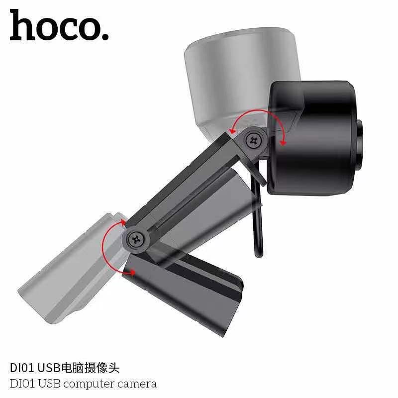 hoco-di01-di06-web-camera-1080p-webcam-กล้องเว็บแคม-ความละเอียด-1080p-และ-2k