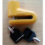 กุญแจล๊อคจานดิสเบรคกันขโมย-สำหรับรถมอเตอร์ไซค์ทุกรุ่น-dl2-103-สีเหลือง