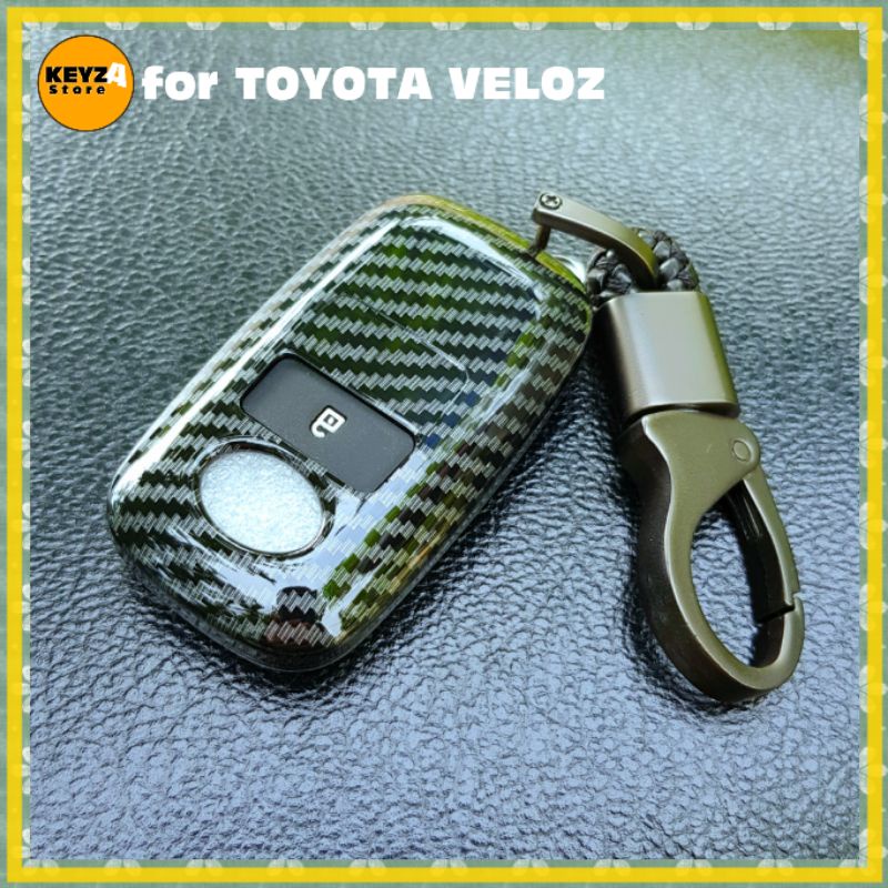 เคสเคฟล่า-toyota-veloz-veloz-2022-ที่หุ้มกุญแจ-เคสกุญแจ-ที่ห้อยกุญแจ-เคสคาร์บอนไฟเบอร์