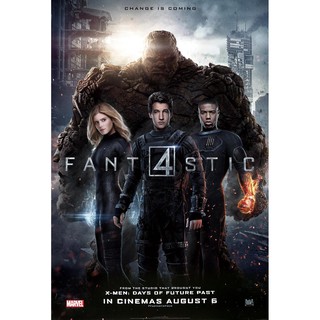 โปสเตอร์ หนัง แฟนแทสติกโฟร์ Fantastic Four Fantastic 4 Fant4stic 2015 POSTER 24”x35” Inch Superhero Marvel