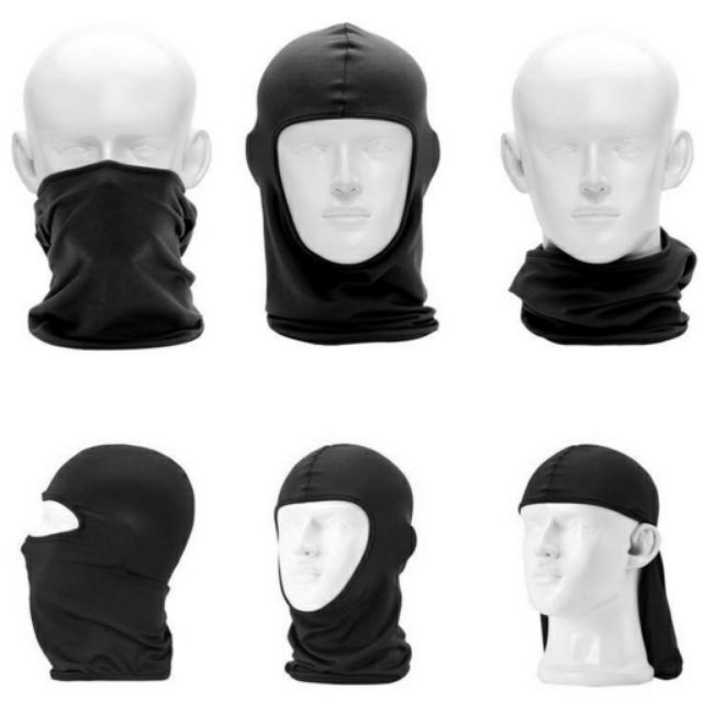 ภาพสินค้าส่งไว โม่งกันฝุ่น-กันแดด โม่งนินจา / ผ้าคลุมหัวกันรังสียูวี UV หมวกคลุมหัวใส่ขับมอเตอร์ไซค์ จากร้าน boxajar บน Shopee ภาพที่ 3