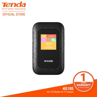 ภาพหน้าปกสินค้า[NEW]Tenda 4G185 Pocket Wi-Fi / ใส่ซิม / พกพาไปได้ทุกที่ / มีหน้าจอสี / 4G LTE Mobile Wi-Fi ที่เกี่ยวข้อง