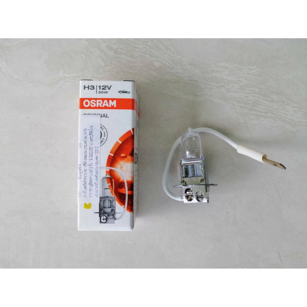 หลอดไฟ H3 12V 55W OSRAM แท้ๆ ราคาหลอดละ65บาท | Shopee Thailand