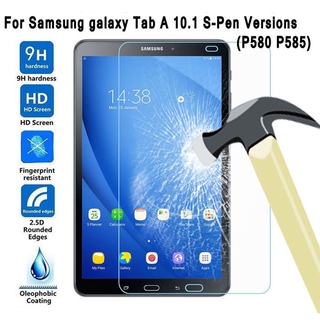 ราคากระจกนิรภัย Samsung Galaxy Tab A 10.1 SM-P585 SM-P580 2016 with S Pen 4G LTE 10.1 inch  Tempered Glass  Film