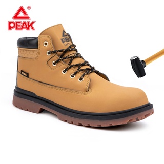 สินค้า PEAK รุ่น LR93226 รองเท้าเซฟตี้หุ้มข้อ หัวคอมโพสิท สีดำ Safety Shoes