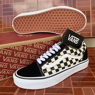 VANS OLD SKOOL 36 DX Anaheim Factory Black/Checkerboard ลายตาราง ✅(พร้อมกล่อง)