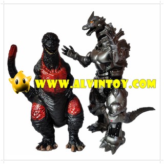 โมเดล Godzilla - ก็อตซิลล่า สีเงิน สีดำแดง สินค้าสต็อกในไทยมีพร้อมจัดส่ง