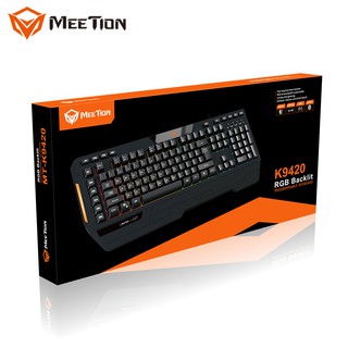 ภาพขนาดย่อของภาพหน้าปกสินค้าMT-K9420 Custom Macro Pro Membrane Meetion Gaming Keyboard จากร้าน mediazcom บน Shopee ภาพที่ 1