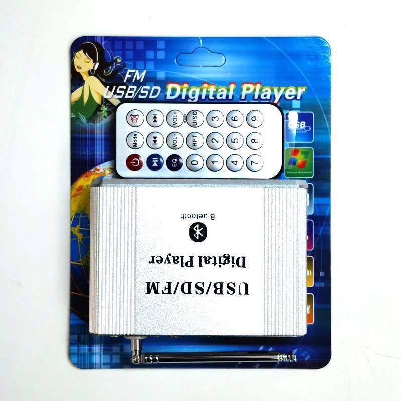 เครื่องเล่นmp3-บลูทูธ-fm-usb-sdพร้อมรีโมท-กล่องเหลือง