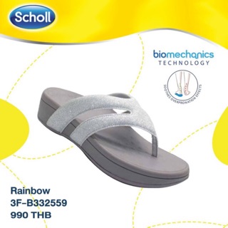 ของแท้100% รองเท้า Scholl rainbow no.B332 รองเท้าสำหรับผู้หญิง