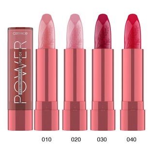 Catrice  Flower &amp; Herb Edition Power Plumping Gel Lipstick คาทริซ เครื่องสำอาง ลิป ลิปสติก