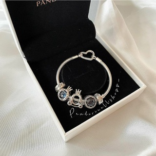 ภาพขนาดย่อของภาพหน้าปกสินค้าPandora silver bracelet ข้อมือหัวใจ จากร้าน pandoraallshop บน Shopee