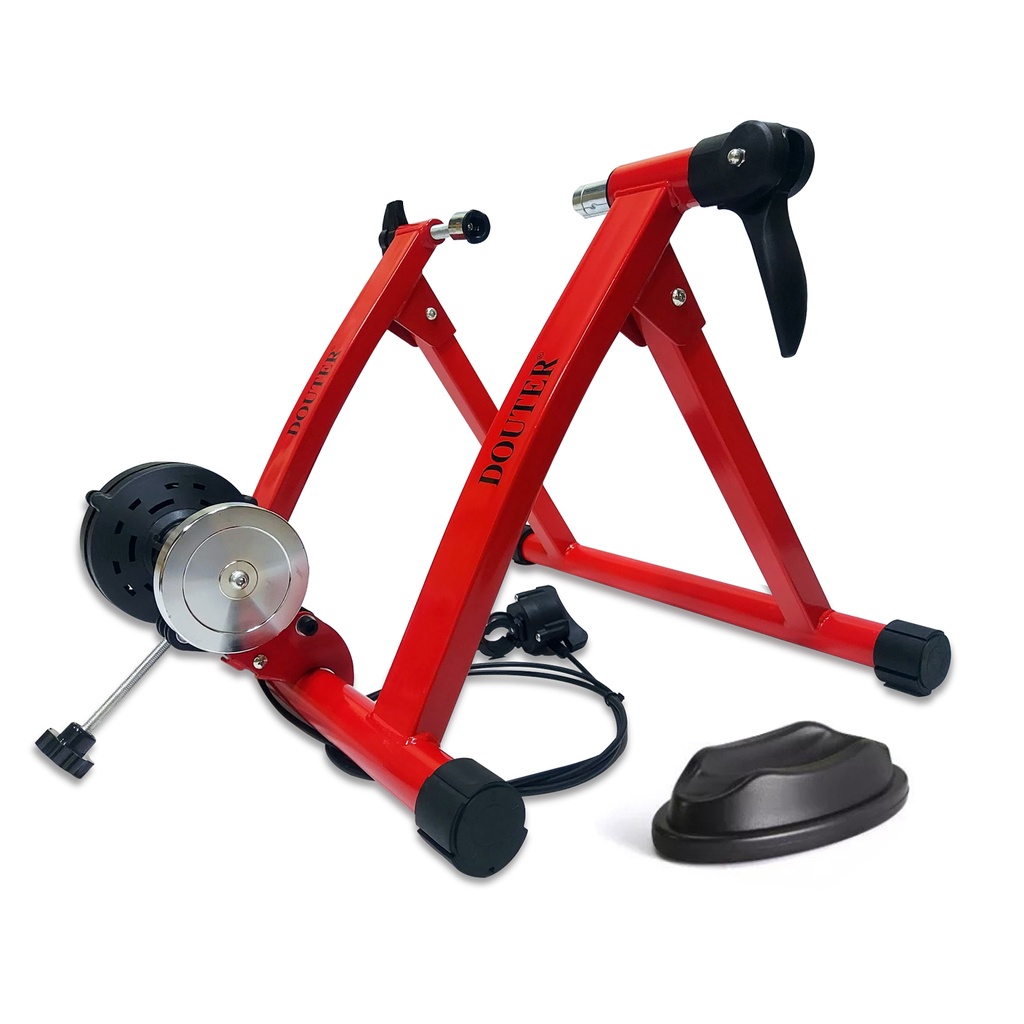 ภาพหน้าปกสินค้าBicycle Trainer เทรนเนอร์จักรยาน เทนเนอร์จักรยาน สำหรับซ้อมปั่น Portable Magnetic Work Out Bicycle Trainer