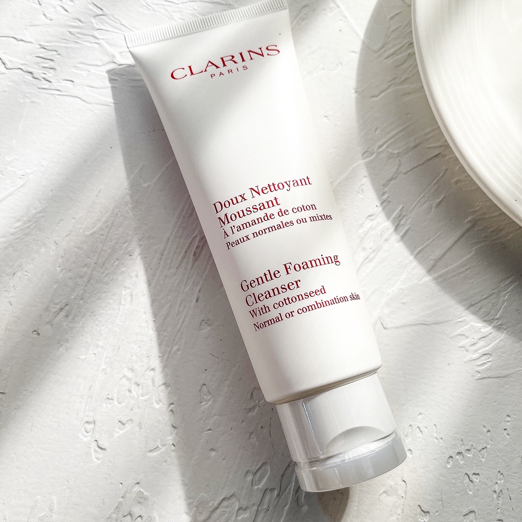 แท้-clarins-gentle-foaming-cleanser-with-cottonseed-125ml