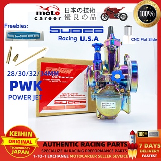 2022 การออกแบบใหม่ สากลสีรุ้ง PWK 28 คาร์บูเรเตอร์ 28-34มม. Racing SUDCO (โรงงาน)  คาร์บูเรเตอร์ชุดซ่อมหัวฉีดน้ํามัน ชุดซ่อมคาบู นมหนูน้ำมัน คาร์บูเคเหลี่ยม นมหนูอากาศ คาร์บูเรเตอร์เจ็ทหัวฉีดชุด PE DASH N-PRO NSR WAVE KR Keihin Mikuni KOSO UMA สากลรถออฟโร