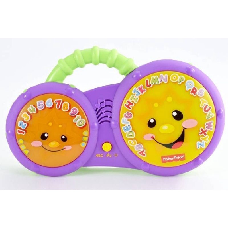 fisher-price-laugh-amp-learn-bathtime-bongos-กลองอาบน้ำ-สอนศัพท์-ร้องเพลง-มีไฟ