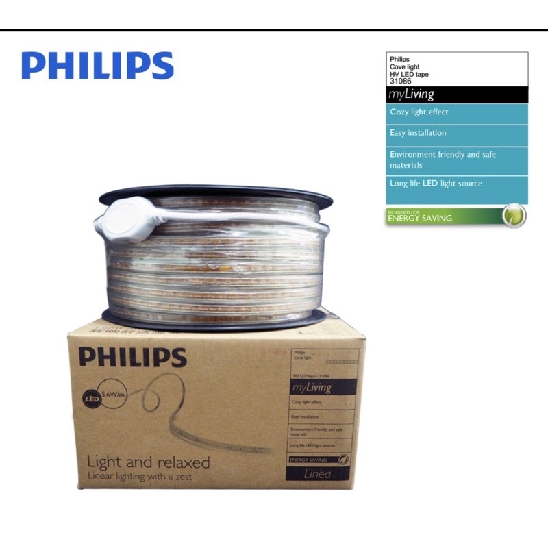 Philips Rope Light LED Strip ไฟเส้น LED ฟิลิปส์ 50 เมตร 220V - 31086 ...