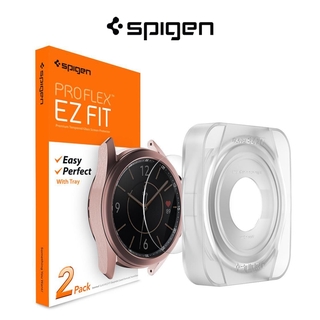Spigen Galaxy Watch 3 ฟิล์มกันรอยหน้าจอ Pro Flex EZ Fit พร้อมชุดติดตั้ง ป้องกันรอยขีดข่วน (2 แพ็ค / 41 มม.)