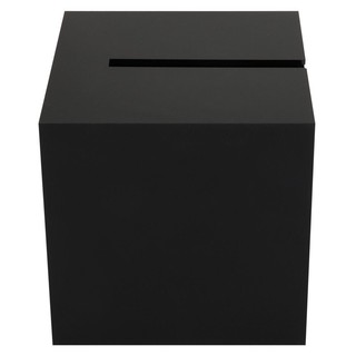 กล่องใส่ทิชชู กล่องทิชชูม้วนอะคริลิก KECH สีดำ อุปกรณ์บนโต๊ะอาหาร ห้องครัว อุปกรณ์ TISSUE BOX KECH ACRYLIC BLACK