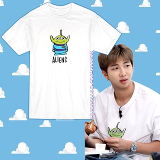 KPOP Bangtan Kim Namjoon Alien Toy Story เสื้อชุด / เสื้อยืด RM Alien / Army Merch