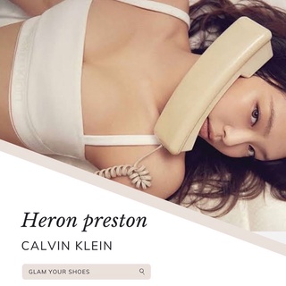 ภาพหน้าปกสินค้า(Pre-แท้100%) Calvin Klein for Heron preston bralette บราสายเดี่ยว📌สีดำ Size XS พร้อมส่ง ที่เกี่ยวข้อง