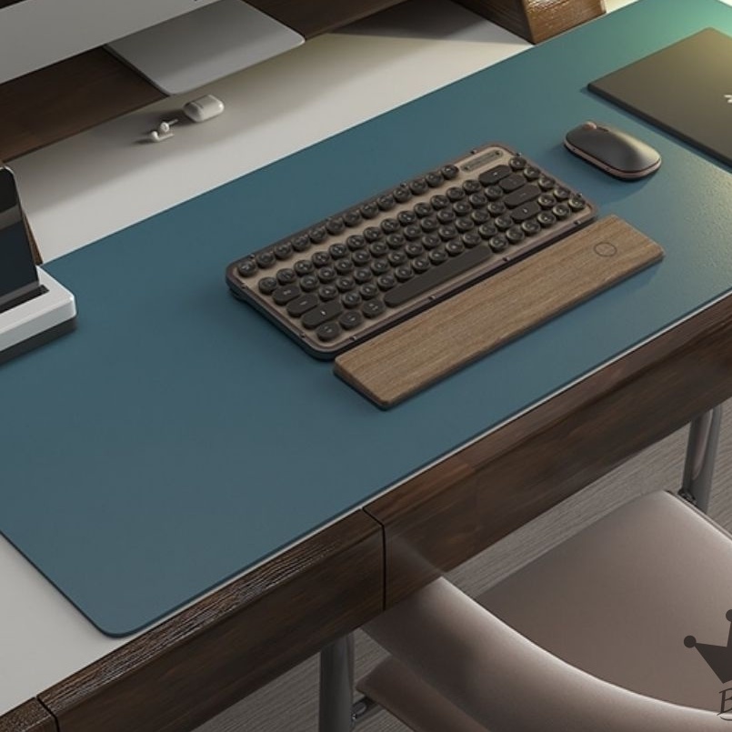 leather-mouse-pad-oversize-laptop-keyboard-pad-office-thick-waterproof-writing-desk-pad-simple-custom