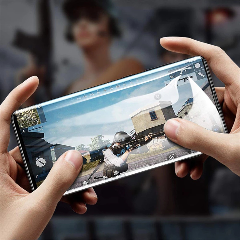 ฟิล์มกระจกนิรภัยเซรามิค-แบบนิ่ม-ผิวด้าน-สําหรับ-iphone-15-ultra-14-pro-max-plus-ip15-ip14-2022-4g-5g