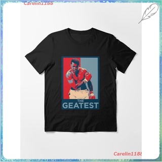 2022 MUHAMMAD ALI The Geatest Essential T-Shirt เสื้อยืด ดพิมพ์ลาย เสื้อยืดผ้าฝ้าย คอกลม cotton แฟชั่น discount Unisex